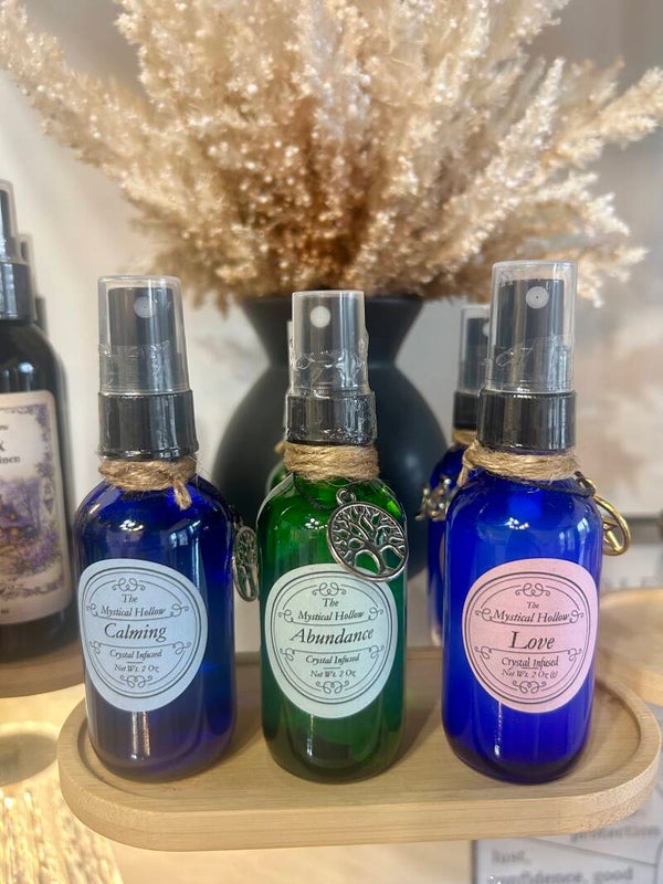 2oz Crystal Infused Intention Spray