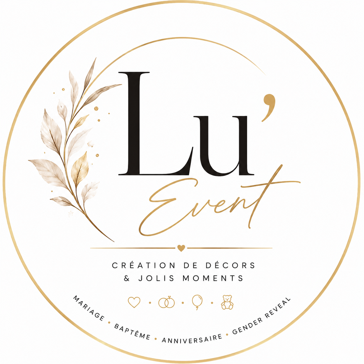 Logo Lu' Event décoratrice événementielle Abbeville