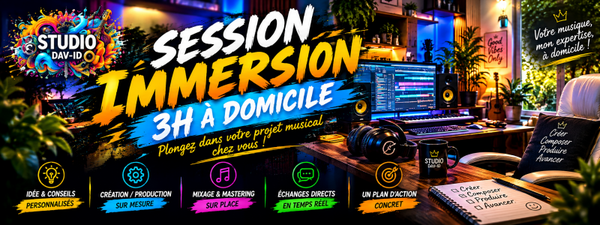 Session Immersion – 3h à domicile.