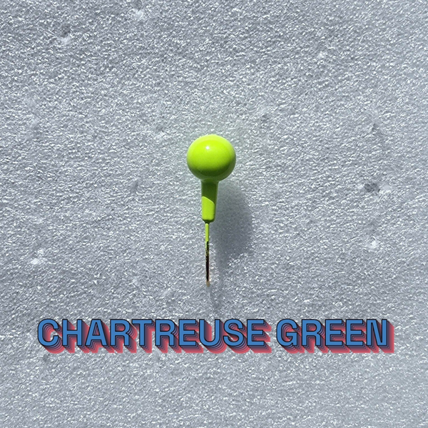 Round Head Jig Chartreuse Green