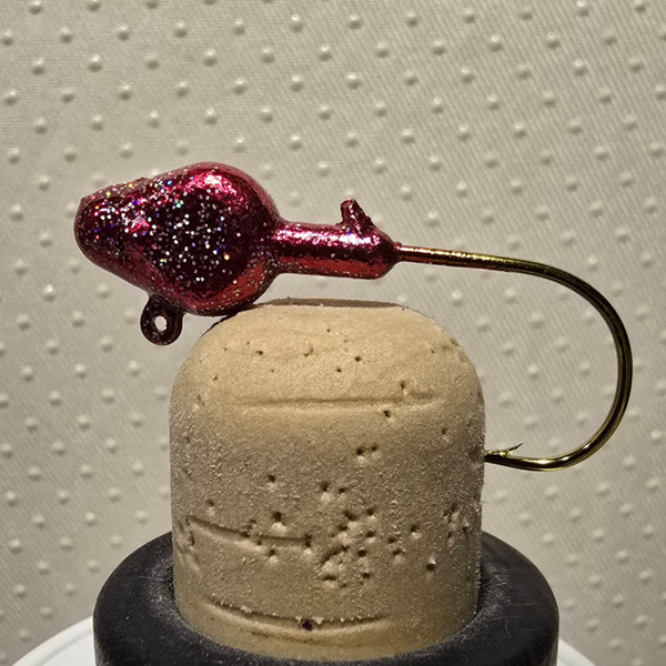 Minnow Head Jig Flash Red