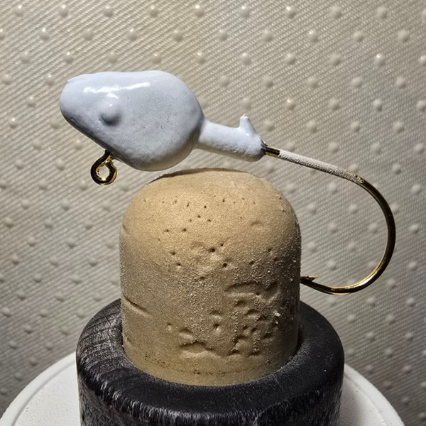 Minnow Head Jig White