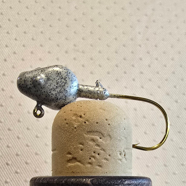 Minnow Head Jig Pearl Pepper
