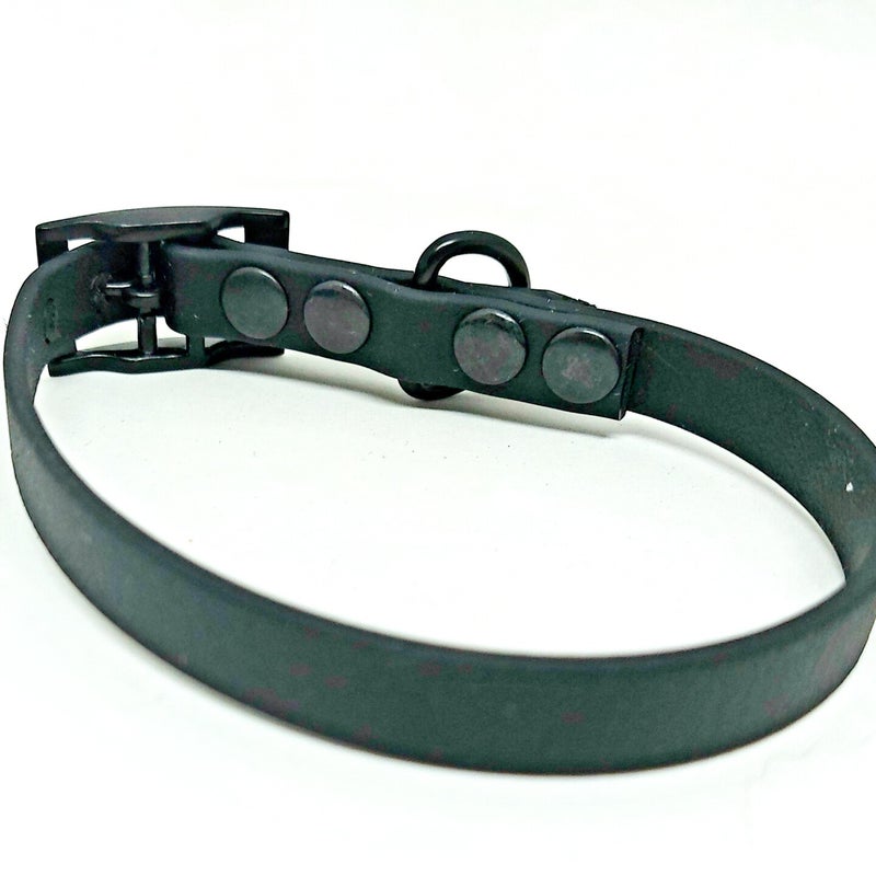 12 mm zwart met zwarte fournituren