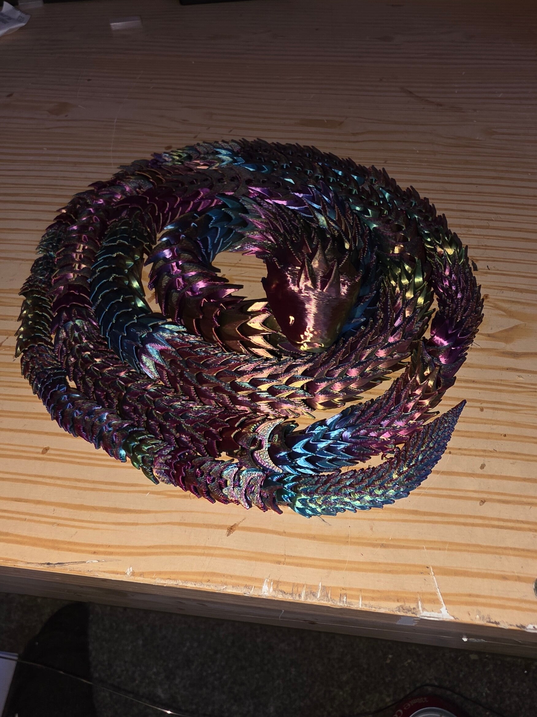 5 ft articulated snake toy