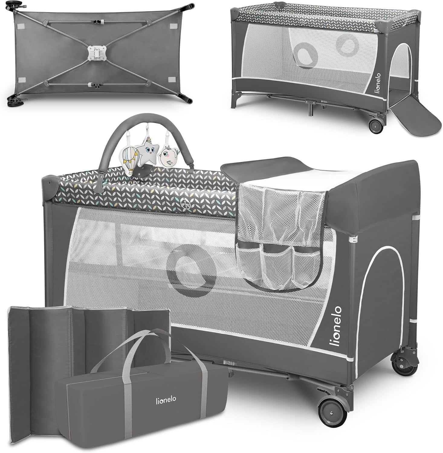 Portable crib at Trithea Villa
