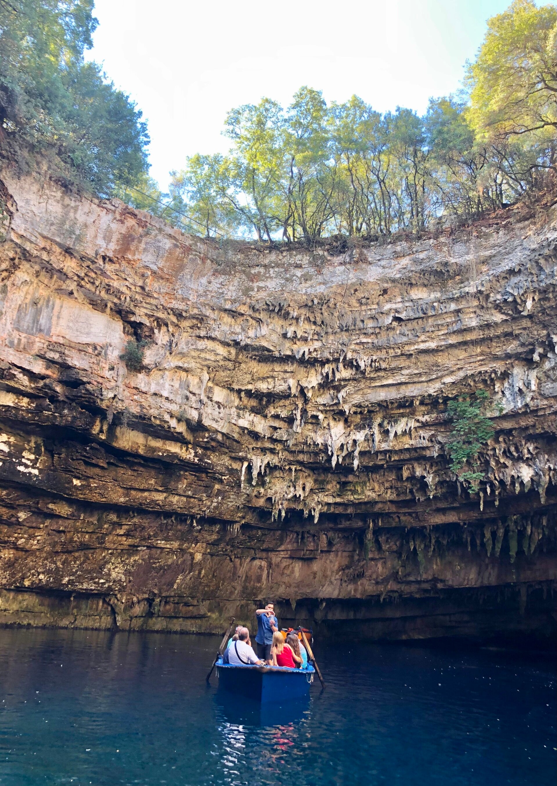 Melissani Lake in Kefalonia