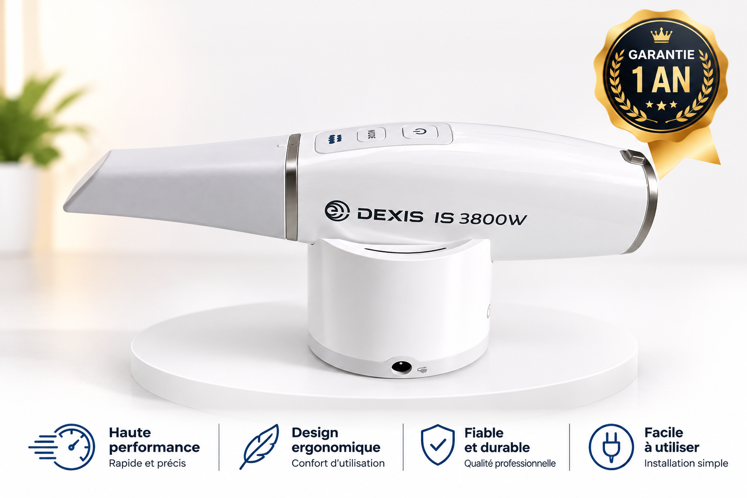 Scanner Caméra d'empreintes intra-oral DEXIS IS 3800W sans fil