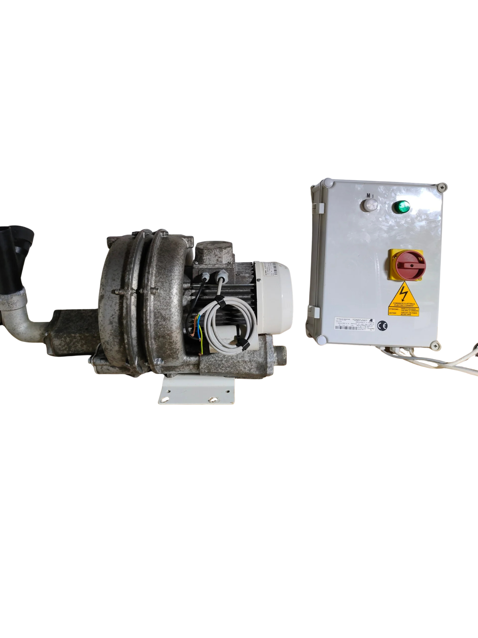 Aspiration aspirateur dentaire Cattani Tecno-Jet 2V