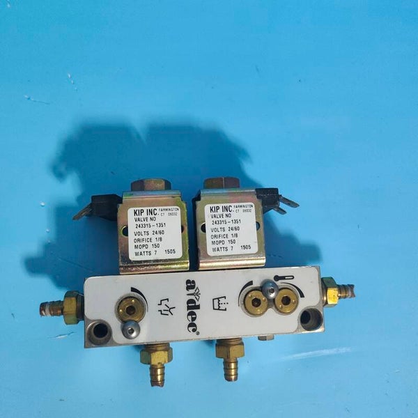 ADEC electro vanne verre crachoire