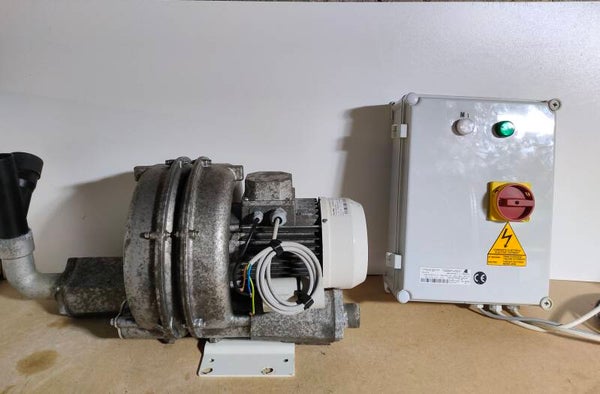 Aspiration aspirateur dentaire Cattani Tecno-Jet 2V