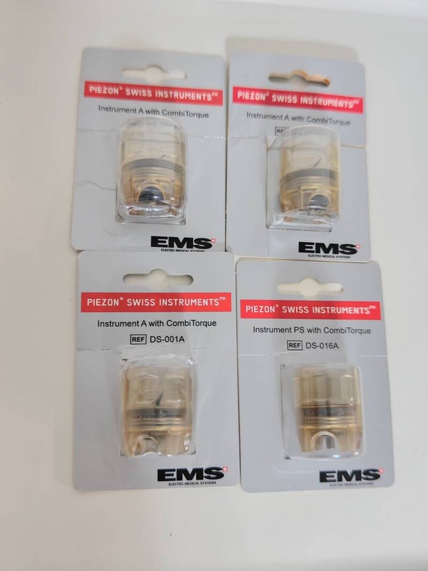 Lot de 4 inserts et clés EMS