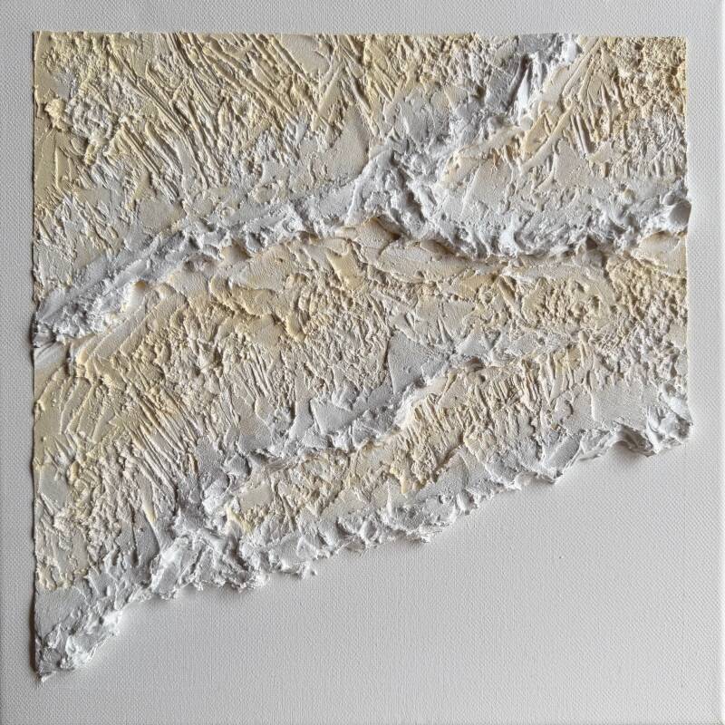 Toile 30 x 30 cm / enduis et peinture / 35€ 