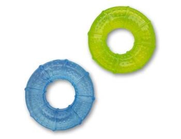 Bijtring blauw - groen