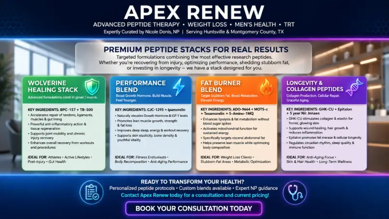 peptide therapy in Huntsville, Texas