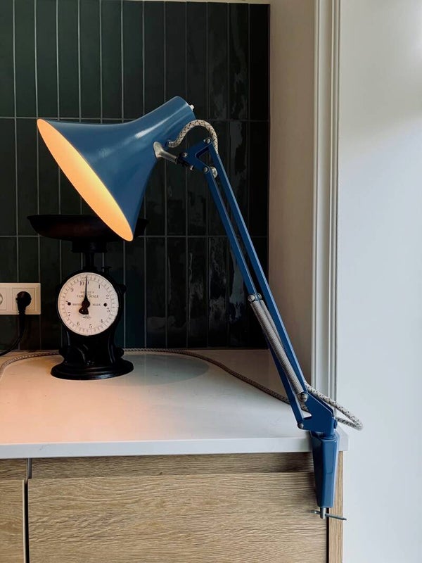 Architectenlamp Louis Kalff voor Philips - blauw
