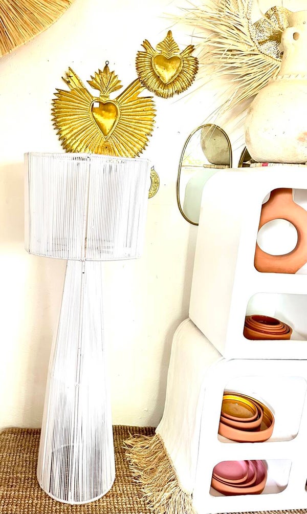 LAMPADAIRE BLANC