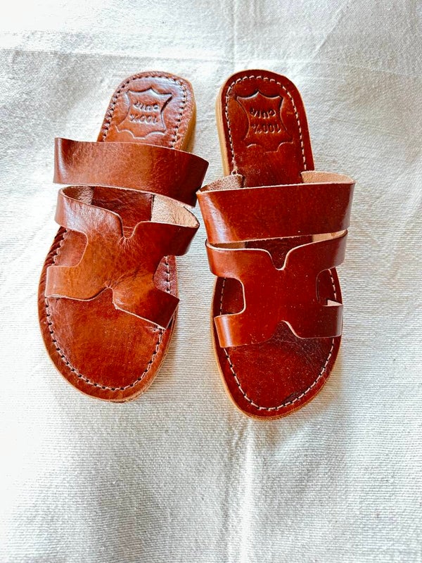 SANDALES CAMEL