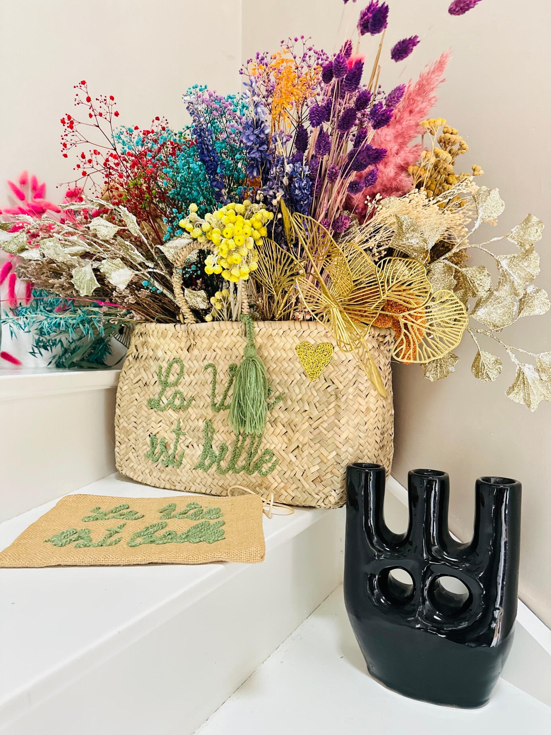 PANIER LA VIE EST BELLE