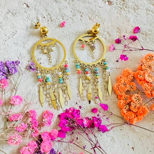 BOUCLES D’OREILLES BOHÈME
