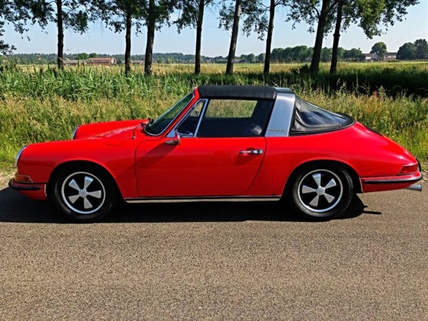 Porsche 911 L Targa softwindow 1968