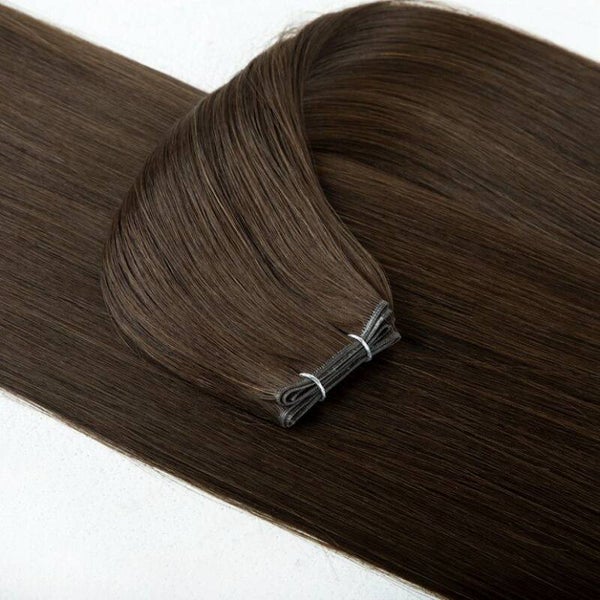 Cacao Royale Hairextensions 50 cm – 100% Echt Mensenhaar | 100 Gram