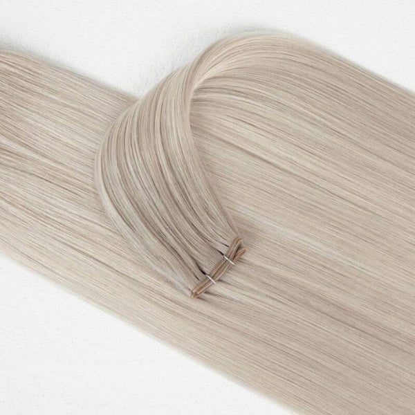 Cool Ash Blonde Hairextensions 50 cm – 100% Echt Mensenhaar | 100 Gram