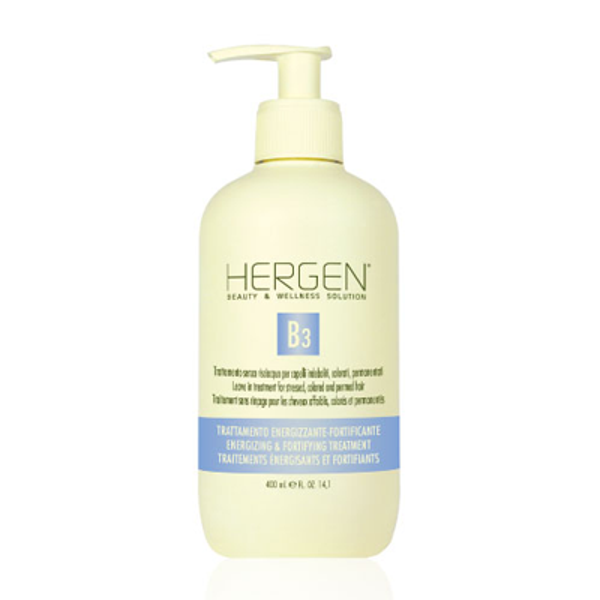 Hergen B3 Leave-In Treatment 400ml – Herstel & bescherming voor beschadigd haar