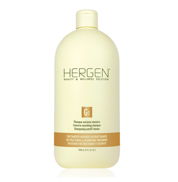 Hergen G1 Intensive Nourishing Shampoo 400ml – Voor droog, broos en beschadigd haar
