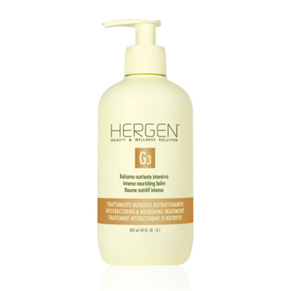Hergen G3 Intense Nourishing Balm 400ml – Leave-In balsem voor droog haar