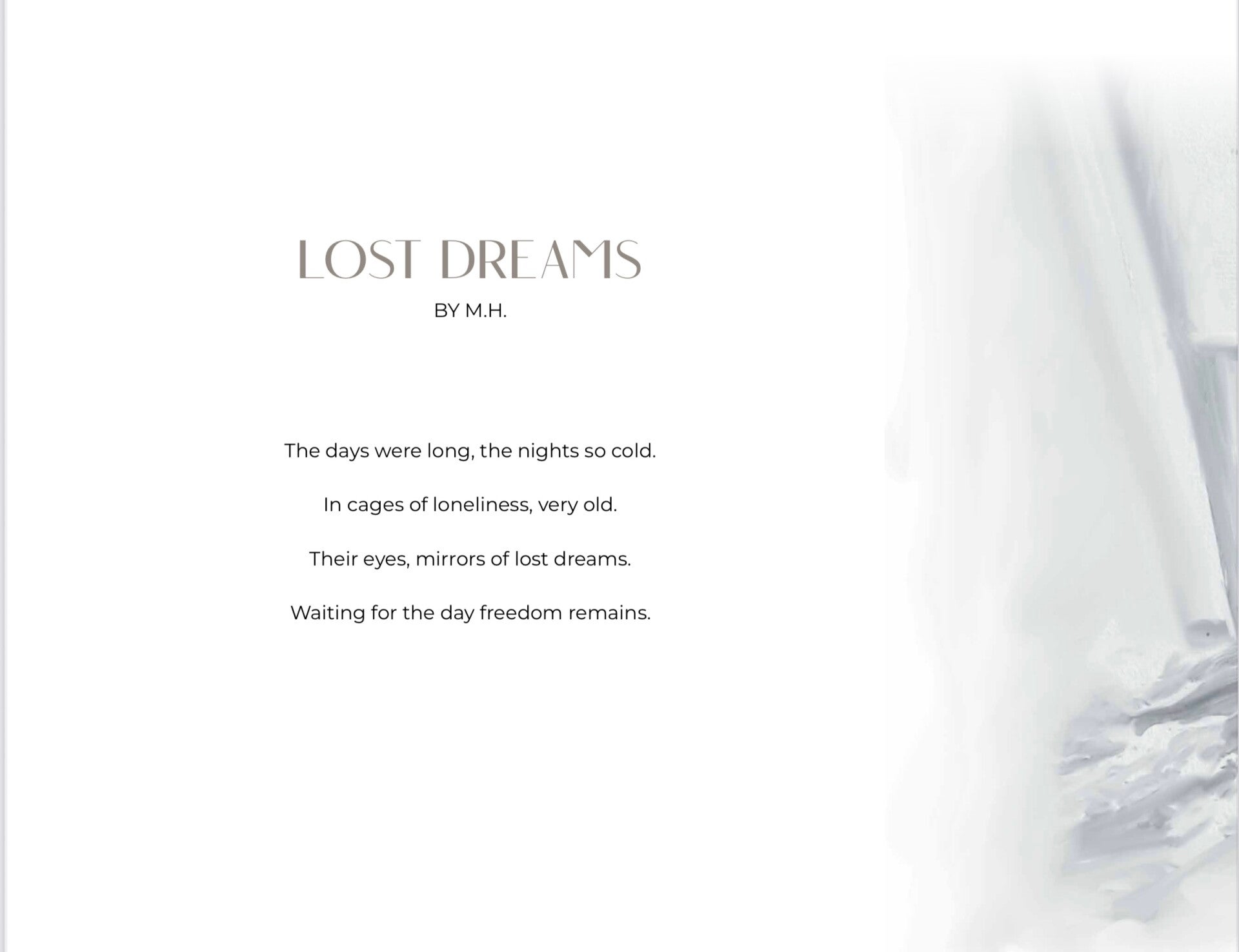 Gedicht Boekimpressie To the moon and back Viva la Vida Foundation 