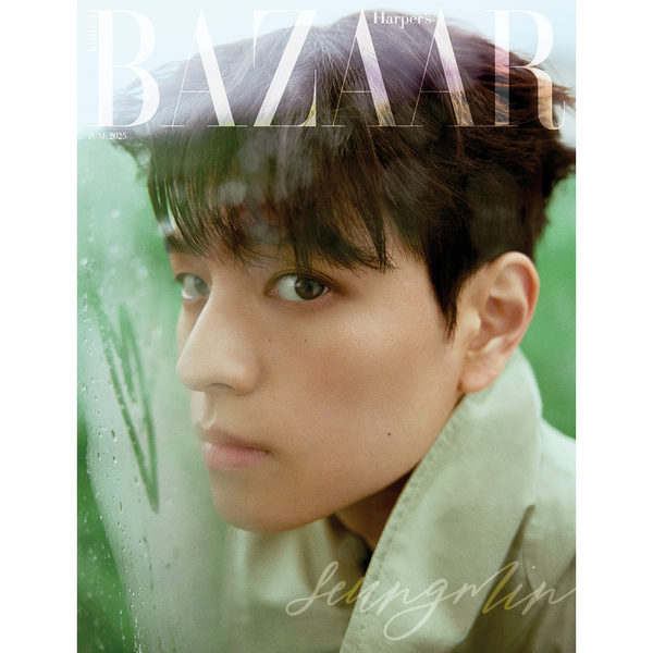 SEUNGMIN-HARPER'S BAZAAR 2025.06 A Type (Cover : Stray Kids : SEUNGMIN / Content : Stray Kids : SEUNGMIN 14p, fromis_9)