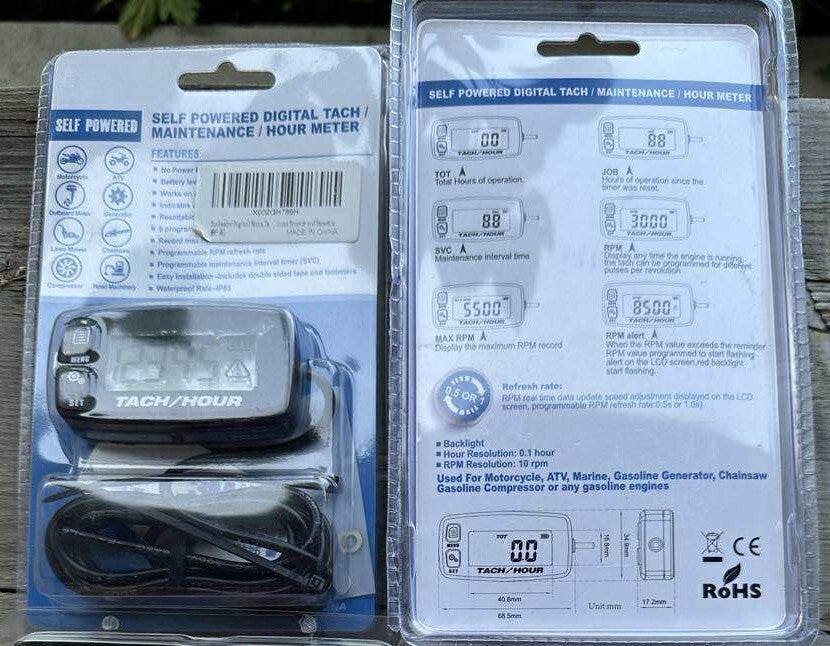 Tachymètre / Tach-Hour
