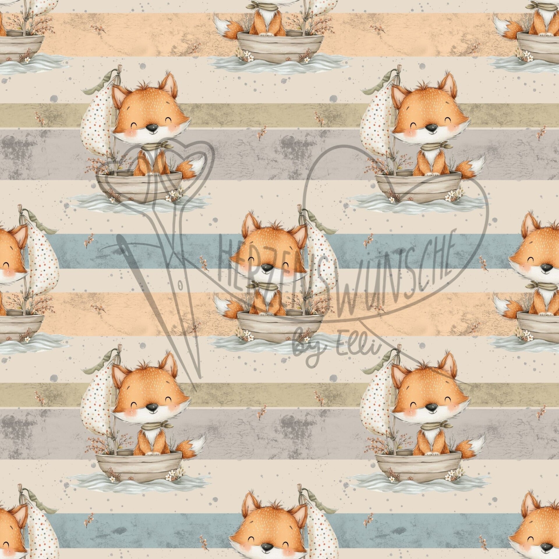 Kleiner Fuchs auf hoher See