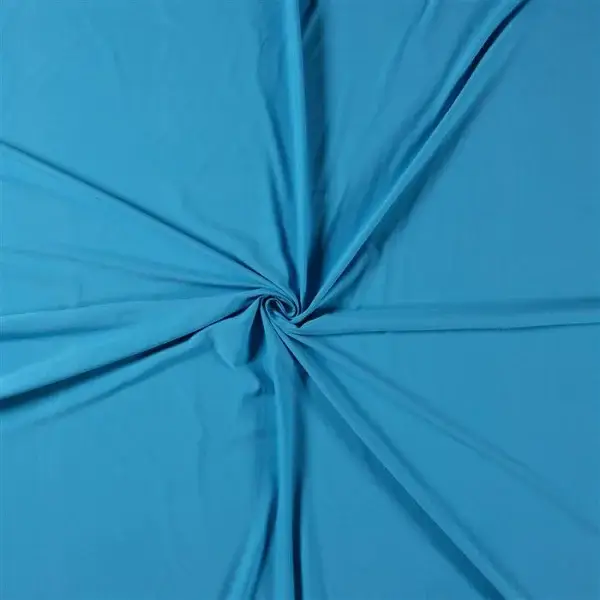 French Terry / Sommersweat azurblau