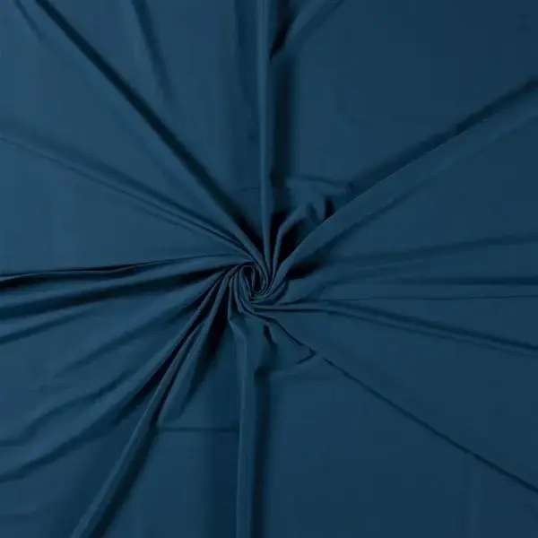 French Terry / Sommersweat pfauenblau
