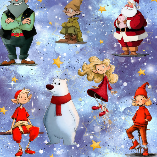 Weihnachtsmann und Freunde