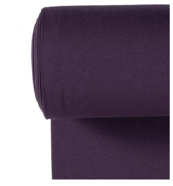 Bündchen helles aubergine
