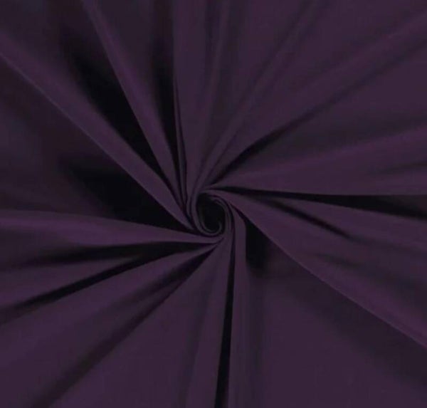 Baumwolljersey helle aubergine