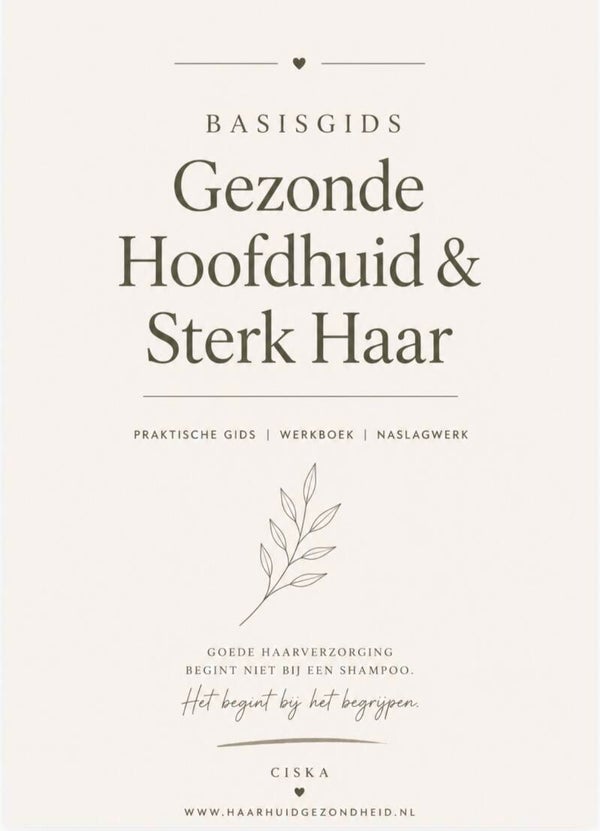 Basisgids gezonde hoofdhuid & sterk haar (Digitaal)