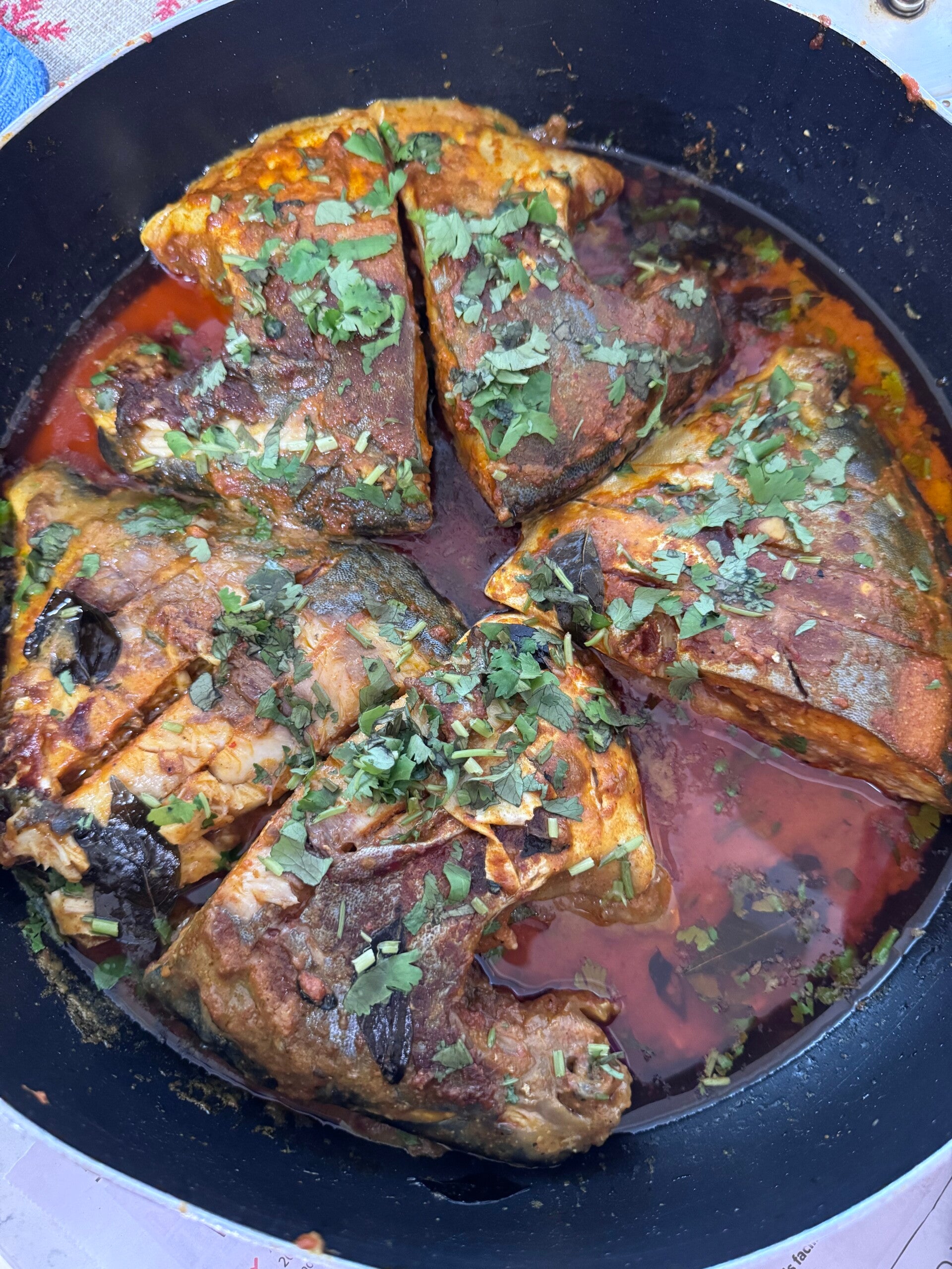 Golden Pomphret Curry