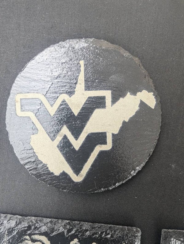 WV slate coasters