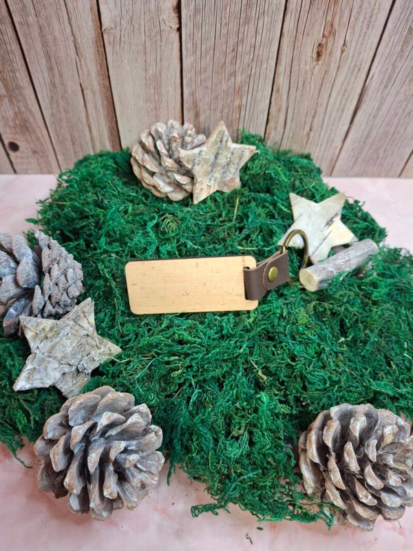 Schlüsselanhänger aus Holz