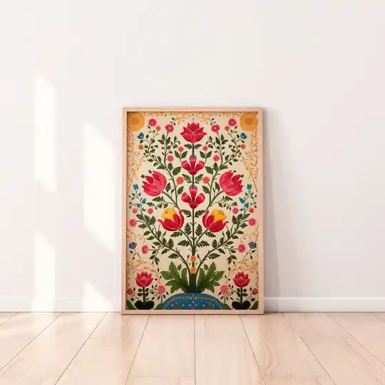 Poster India flower 2