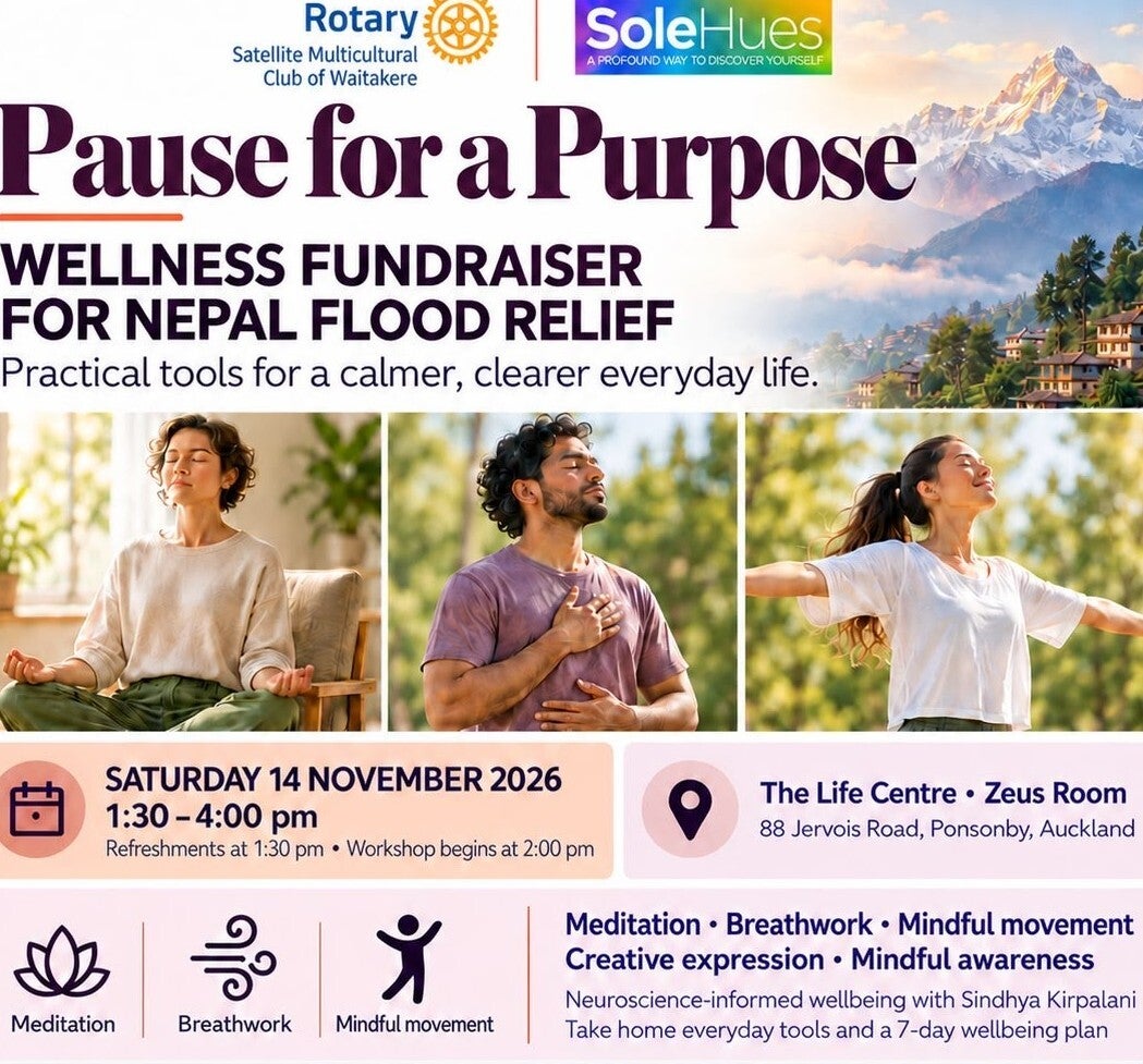 Tickets for Pause for a Purpose $35.00 + Service Fee $2.22
