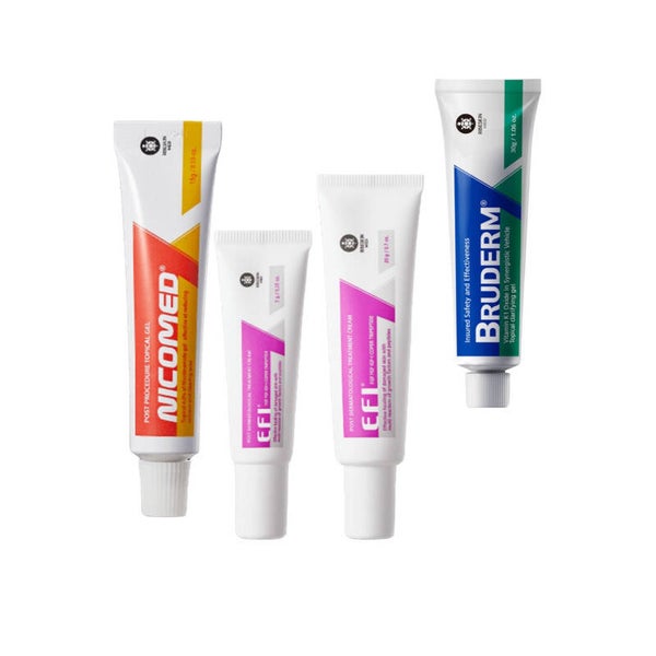 Complete set nicomed, EFI en Buderm alles 3x