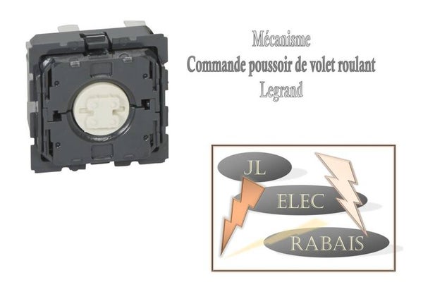 Mécanisme " commande poussoir de volet roulant " Legrand Céliane