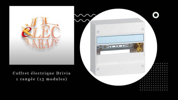 Coffret électrique Drivia 1 rangée (13 modules) Legrand
