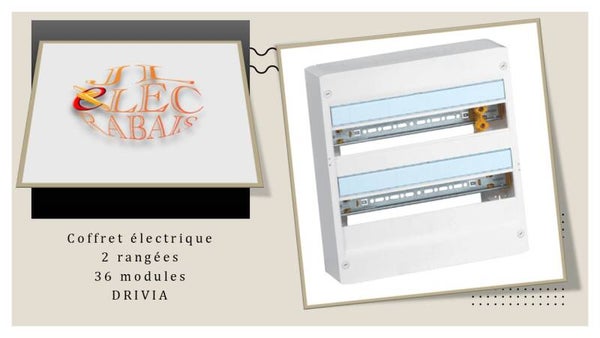 Coffret électrique Drivia 2 rangées (36 modules) Legrand