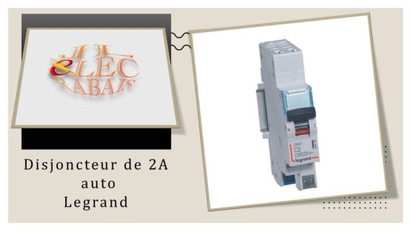 Disjoncteur de 2A auto Legrand